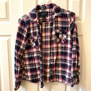 Long sleeve flannel shirt